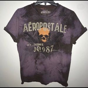 Aeropostale Distressed and Bleached Men’s T-Shirt